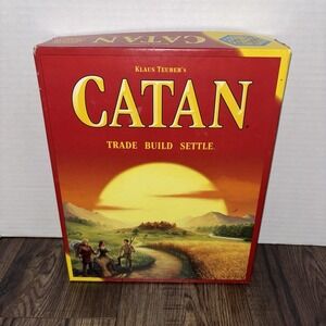 Catan Trade Build Settle Board Game 5th Edition 2021 Strategy Adventure Game